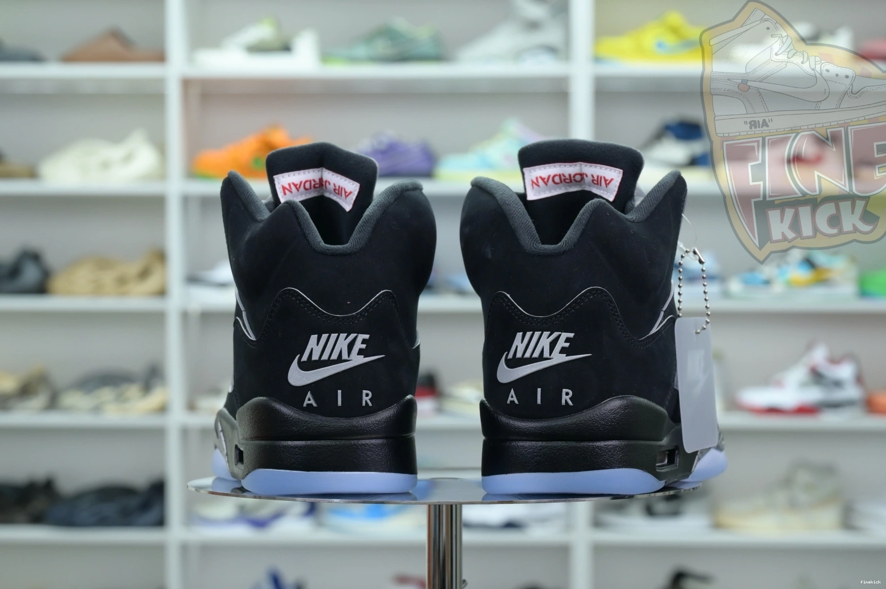 METALLIC Jordan 5“BLACK Jordan Air REIMAGINED” 1124